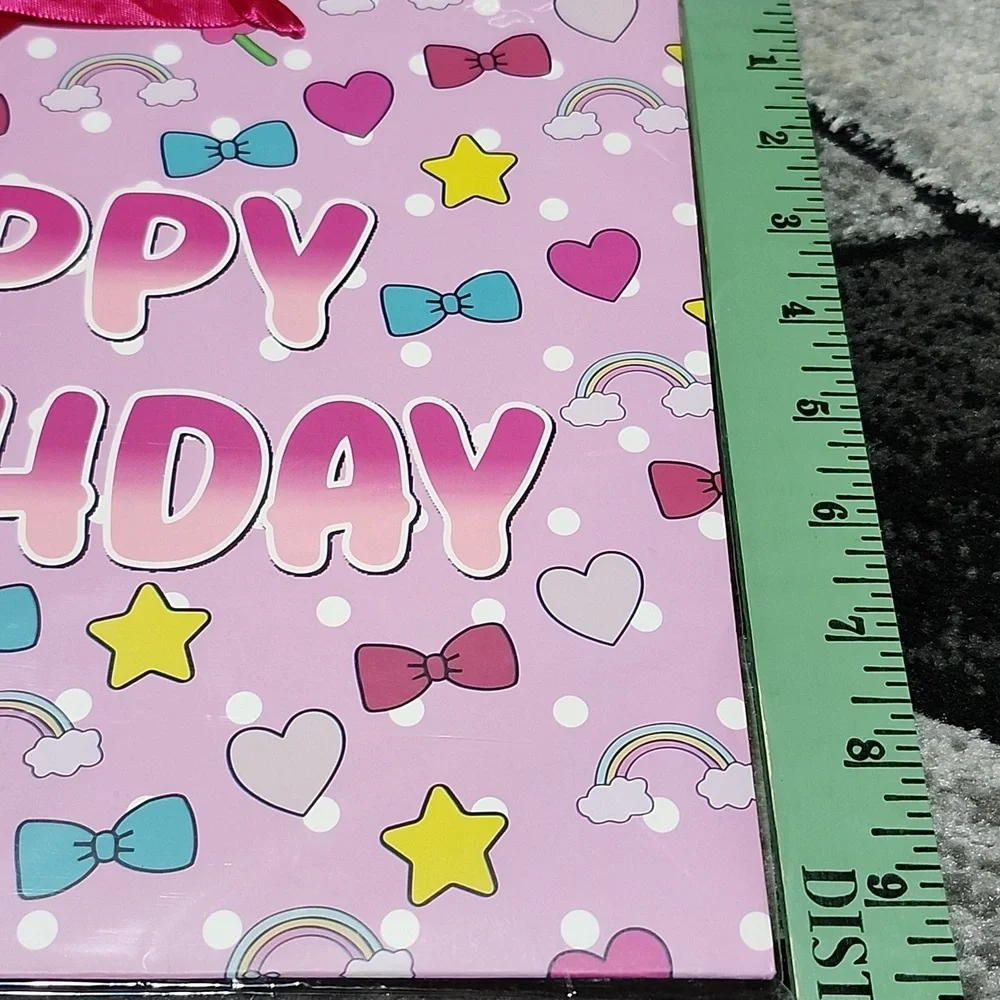 HAPPY BIRTHDAY SET-OF-2 GIFT WRAPPING BAGS 12